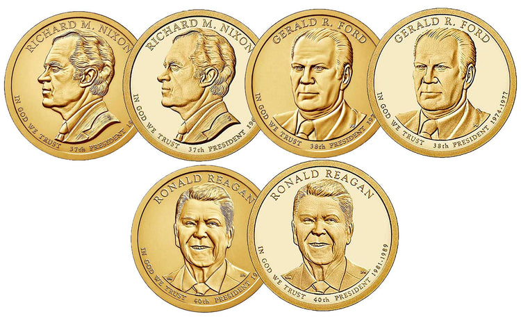 President Dollars - Presidential Dollar Singles