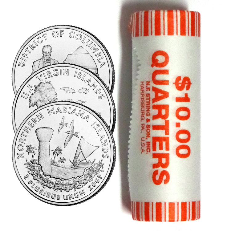 Quarter Programs - D.C. and Territory Quarters - D.C. and Territory Rolls