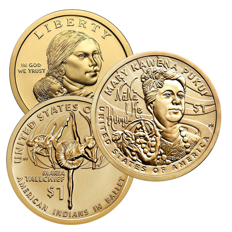Sacagawea Dollars - Sacagawea Dollar Singles and Sets