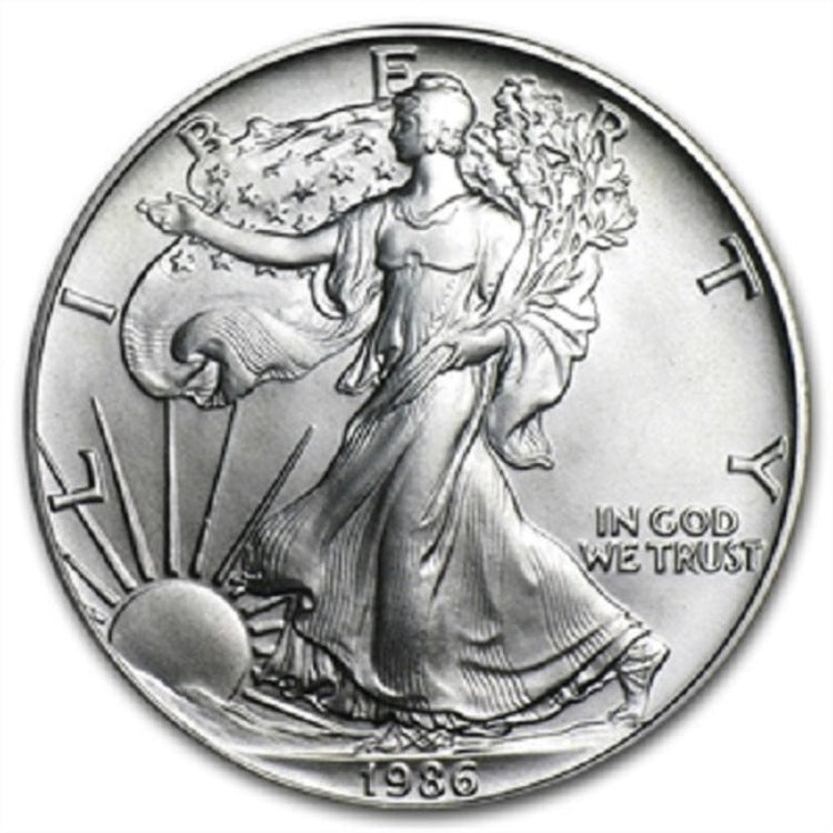 Silver Eagles Type 1 - Mint State Silver Eagles