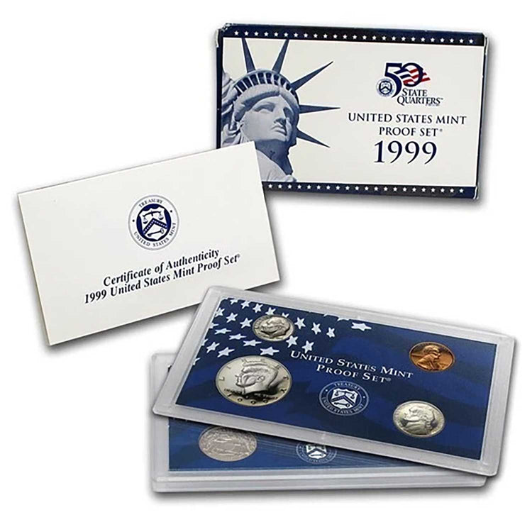 U.S. Proof Sets - Clad Proof Sets 1999 - Now