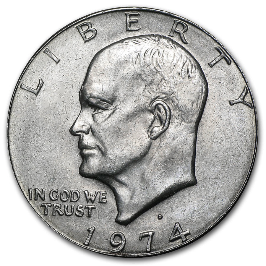 1974-D Eisenhower Dollar - Single Coin BU