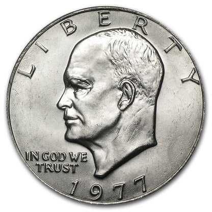 1977-P Eisenhower Dollar - Single Coin BU