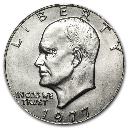 1977-P Eisenhower Dollar - Single Coin BU