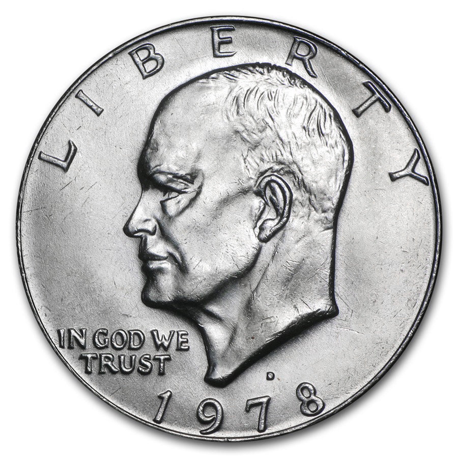 1978-D Eisenhower Dollar - Single Coin BU