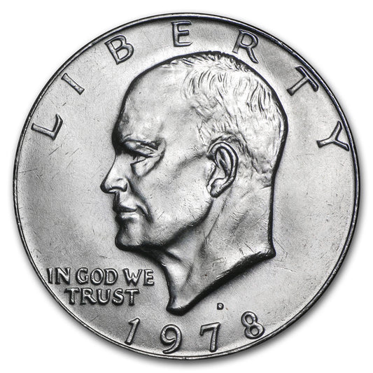 1978-D Eisenhower Dollar - Single Coin BU