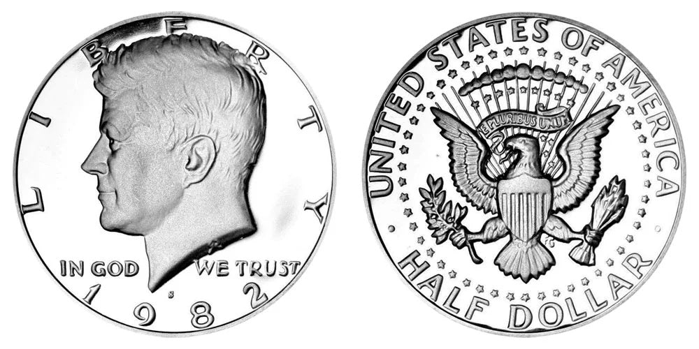 1982-S Proof Kennedy Half Dollar - Single Coin
