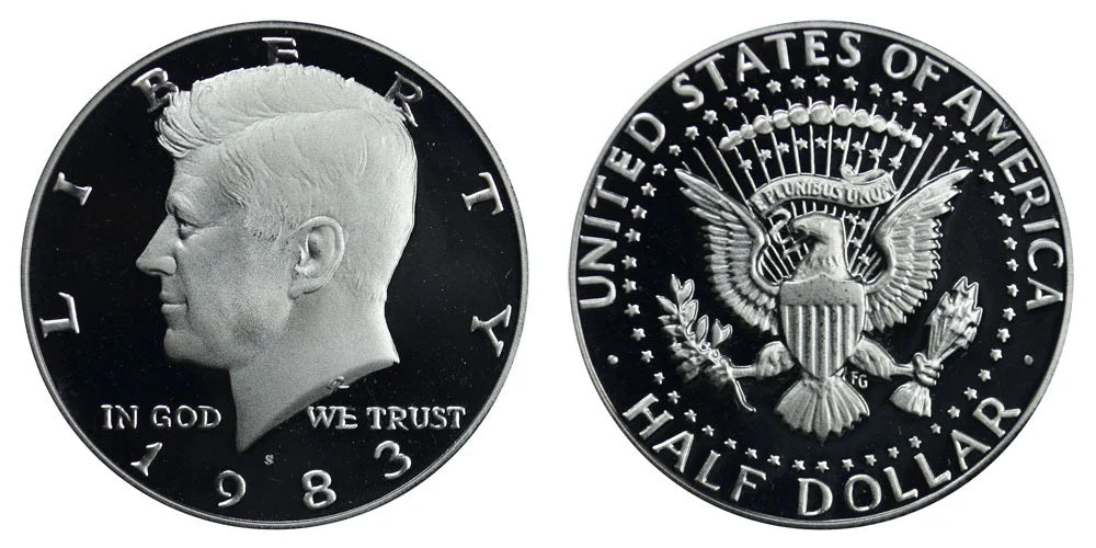 1983-S Proof Kennedy Half Dollar - Single Coin