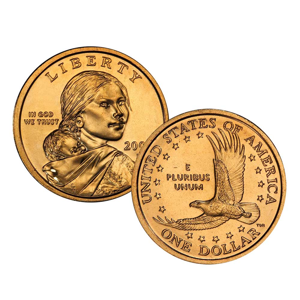 2006 P & D Sacagawea Dollar Set - Philadelphia & Denver Mint