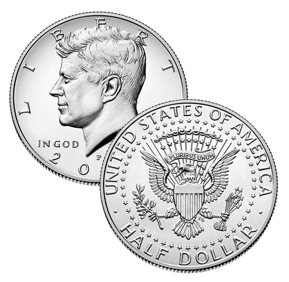 2003 P&D Kennedy Half Dollar 2-Coin Set - Brilliant Uncirculated
