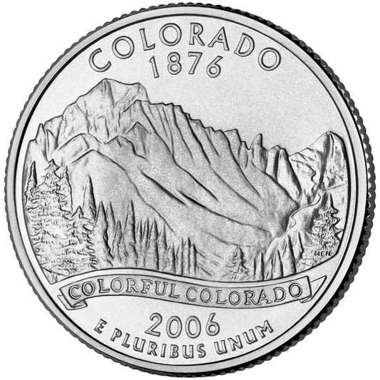2006-D Colorado State Quarter - Single Coin