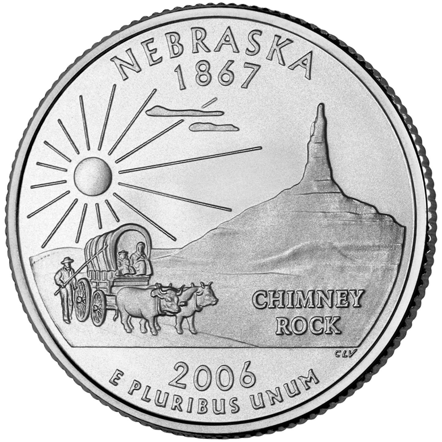 2006-D Nebraska State Quarter - 40 Coin Roll