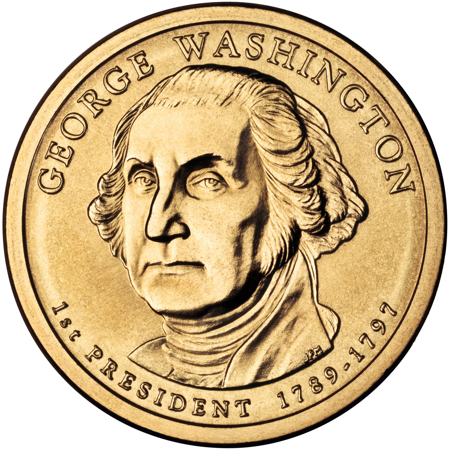2007 George Washington Presidential Dollar - Single Coin