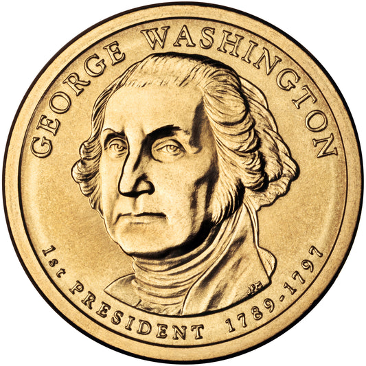 2007 George Washington Presidential Dollar - Single Coin