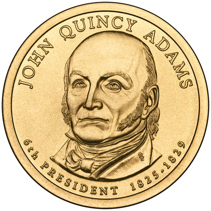 2008 John Quincy Adams Presidential Dollar - Single Coin