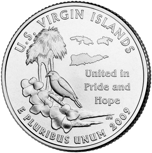 2009-D U.S. Virgin Islands Territory Quarter - Single Coin BU