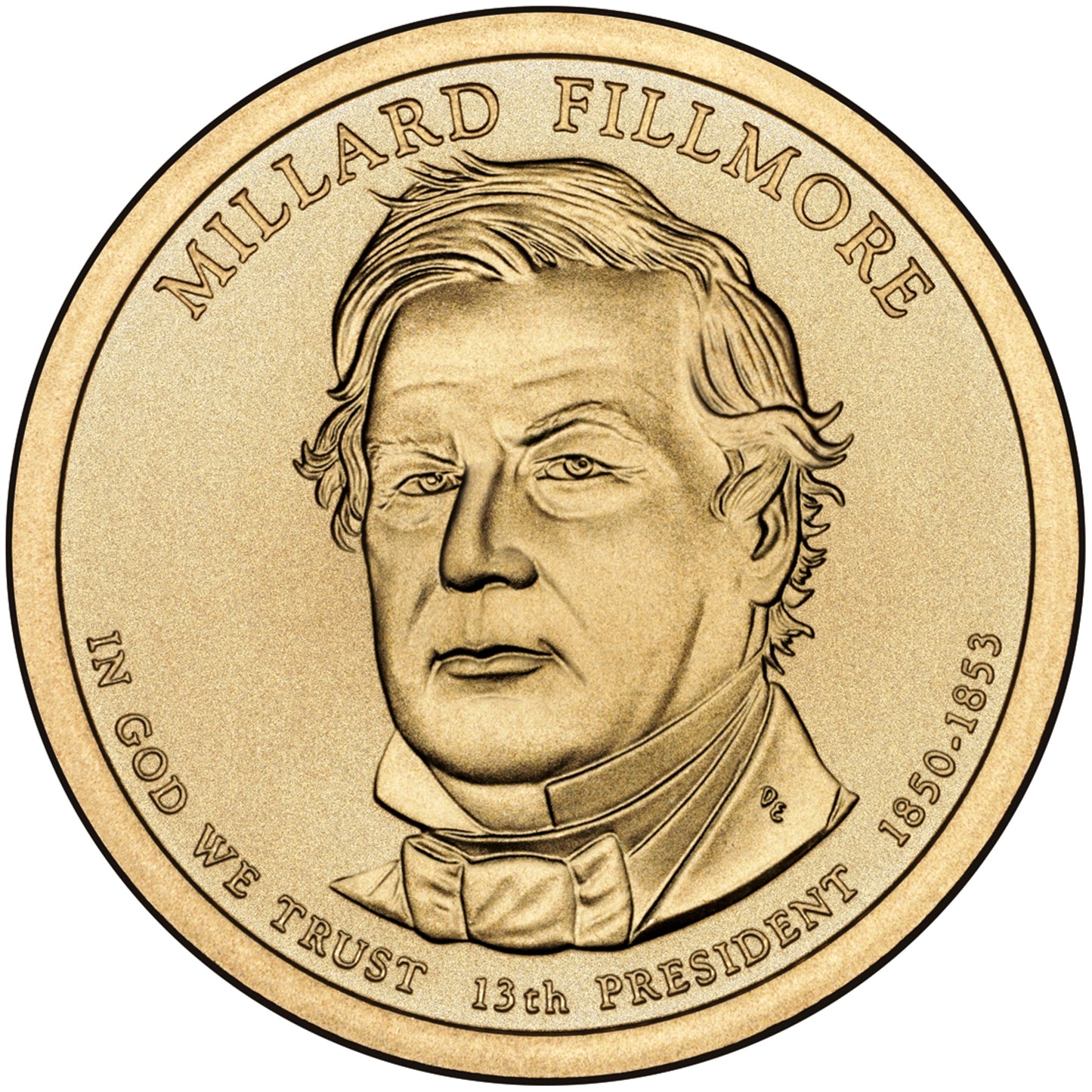 2010 Millard Fillmore Presidential Dollar - Single Coin
