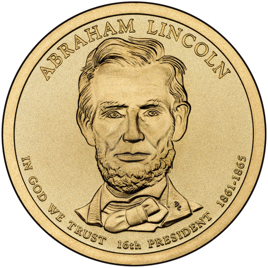2010 Abraham Lincoln Presidential Dollar - Single Coin