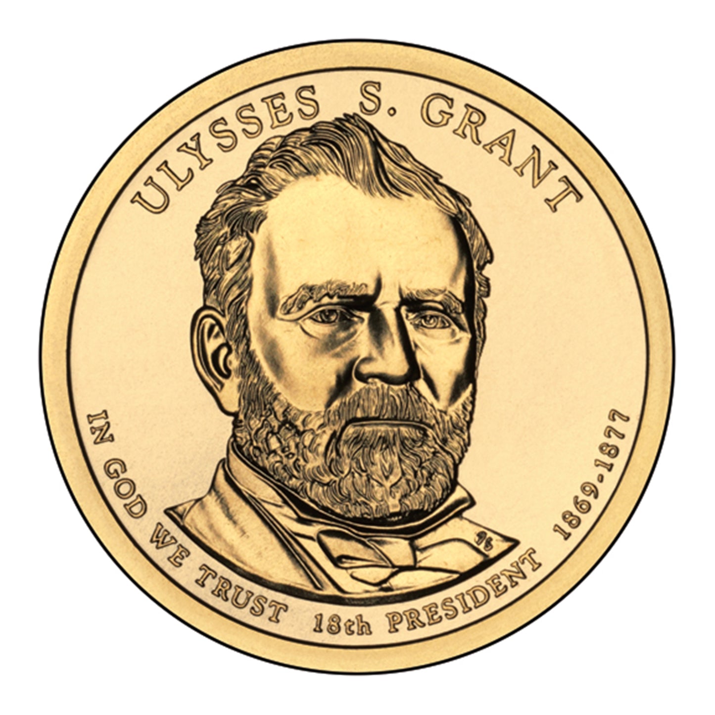 2011 Ulysses S. Grant Presidential Dollar - Single Coin
