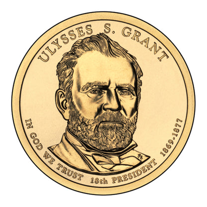 2011 Ulysses S. Grant Presidential Dollar - Single Coin
