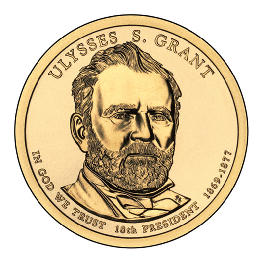 2011 Ulysses S. Grant Presidential Dollar - Single Coin