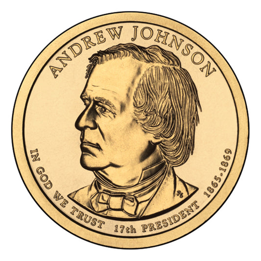 2011 Andrew Johnson Presidential Dollar - Single Coin