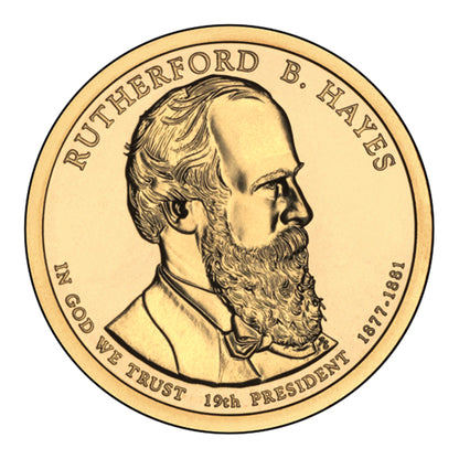 2011 Rutherford B. Hayes Presidential Dollar - Single Coin