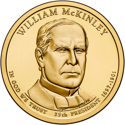 2013 William McKinley Presidential Dollar - Single Coin