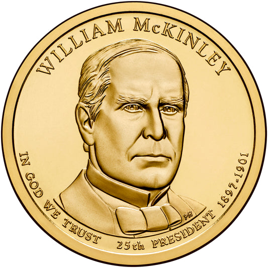 2013 William McKinley Presidential Dollar - Single Coin