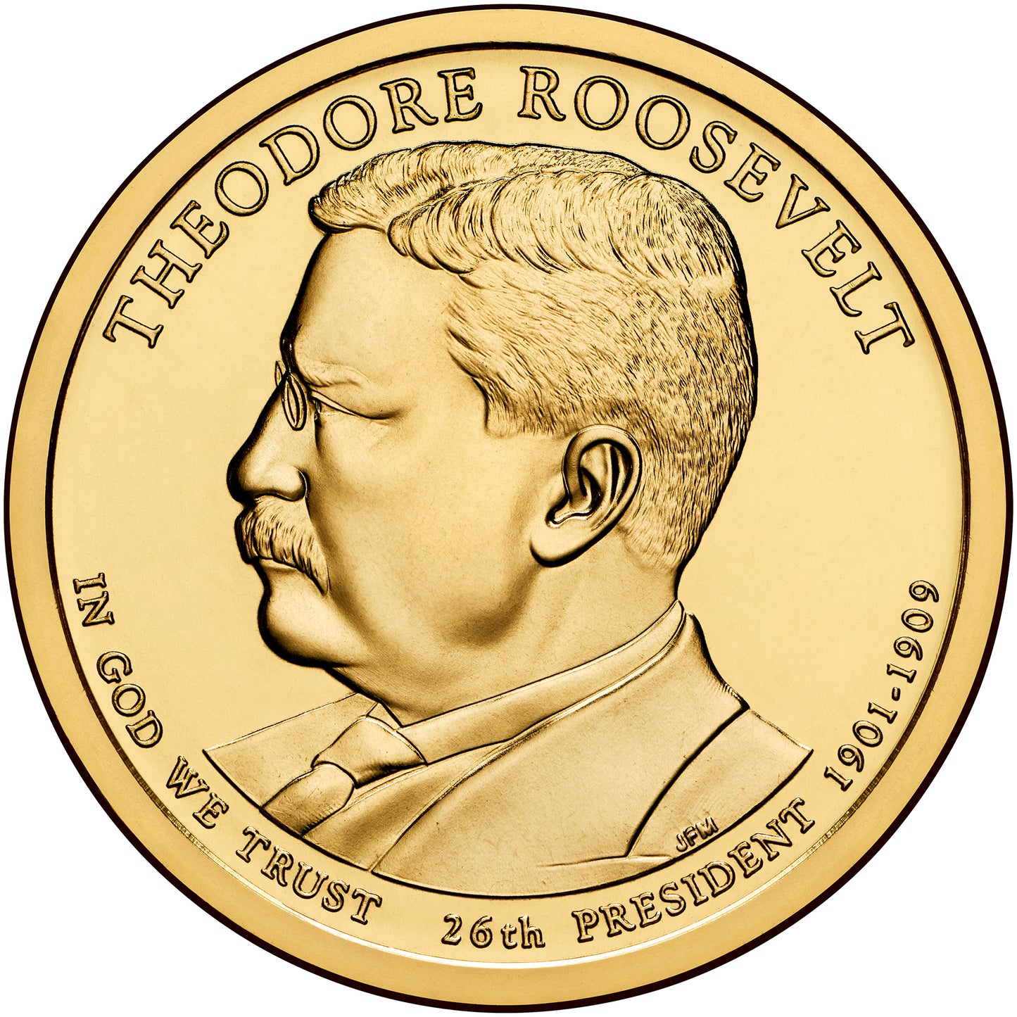 2013 Theodore Roosevelt Presidential Dollar - Single Coin