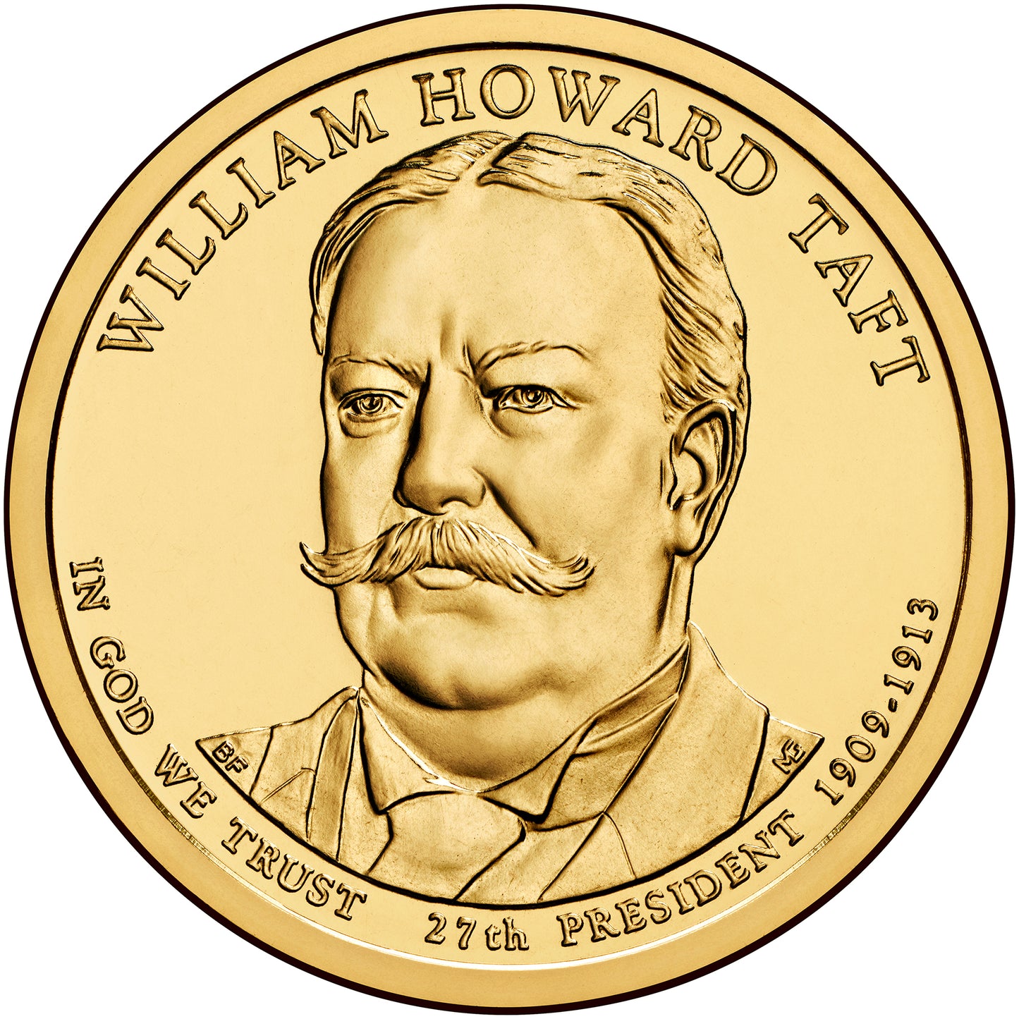 2013 William Taft Presidential Dollar - Single Coin