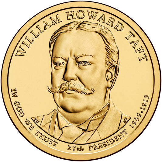 2013 William Taft Presidential Dollar - Single Coin