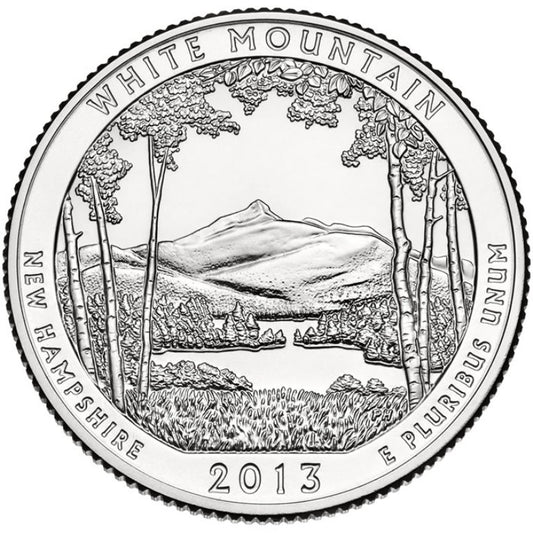 2013-P White Mountain National Park Quarter - Single Coin Uncirculated