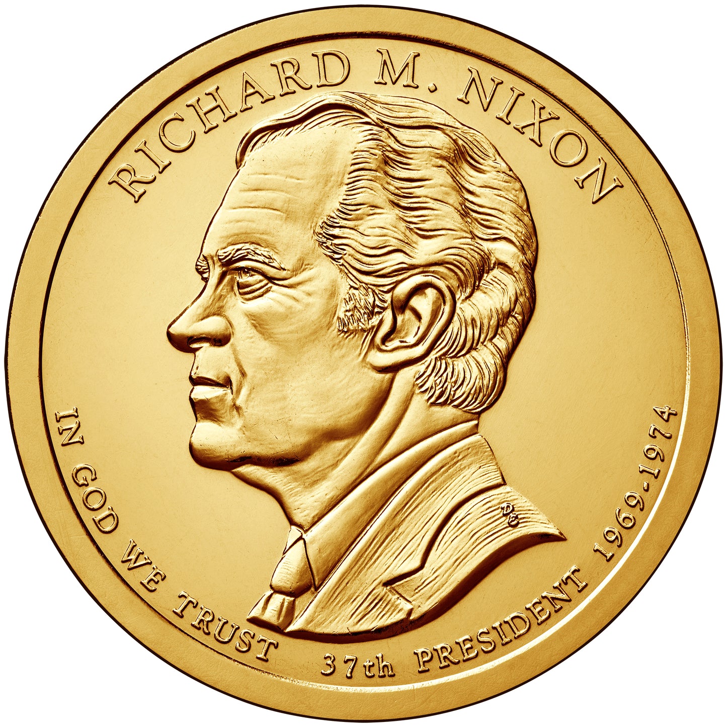 2016-D Richard M. Nixon Presidential Dollar - Roll of 25 Coins