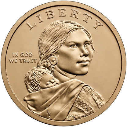 2019-P Native American Dollar Roll – Mary Golda Ross