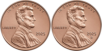 2026 The Official Blue Book with 2025 P, D Lincoln Cent Final Circulating Issue with Card Size Magnifier - Handbook of US Coins, Paperback
