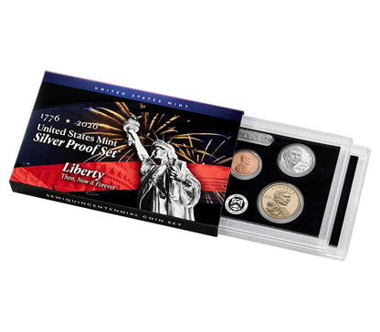 2026 S - U.S. Mint 10-Coin Silver Proof Set from the San Francisco Mint - 1776-2026 Semiquincentennial Dated Coins