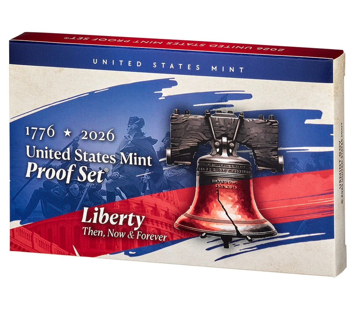 Presale! 2026 S - U.S. Mint 10-Coin Clad Proof Set from the San Francisco Mint - 1776-2026 Semiquincentennial Dated Coins