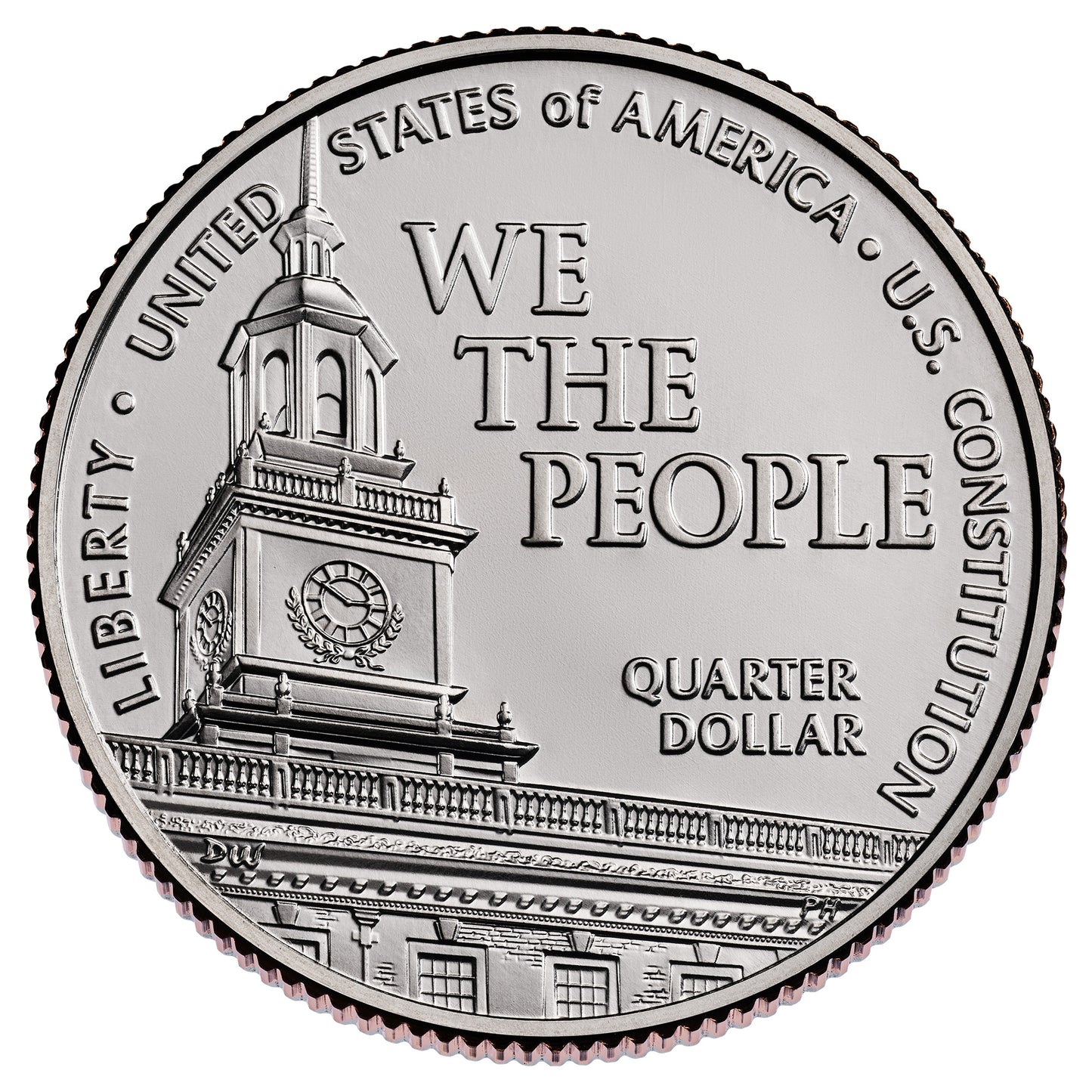 Presale! 2026 P&D U.S. Constitution Quarter 2-Coin BU Set | Philadelphia & Denver Mint | 1776-2026 America 250
