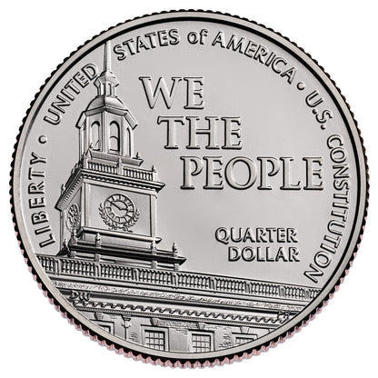 Presale! 2026 P&D U.S. Constitution Quarter 2-Coin BU Set | Philadelphia & Denver Mint | 1776-2026 America 250