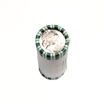 2026 P and D Two 50 Coin Roll Set of Dual Dated 1776 - 2026 Emerging Liberty Dime Semiquincentennial Coin Collection SemiQ