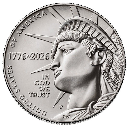 2026 - P Enduring Liberty Half Dollar 20-Coin Roll Uncirculated