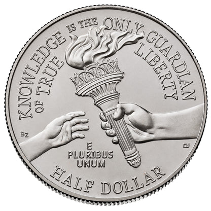 2026 - D Enduring Liberty Half Dollar 20-Coin Roll Uncirculated
