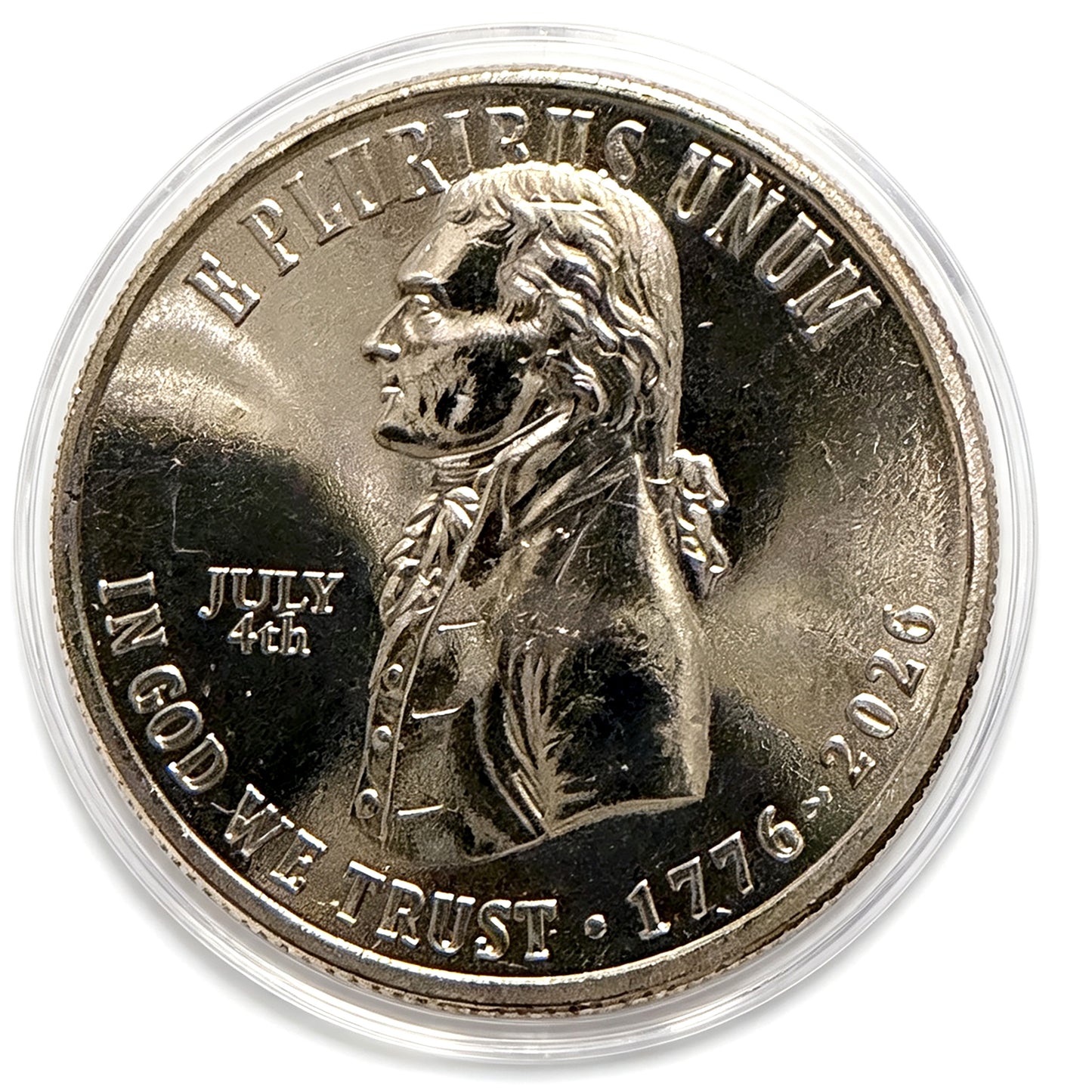 2026 July 4th Privy Mark Declaration of Independence Quarter Semiquincentennial Single Coin