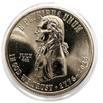2026 July 4th Privy Mark Declaration of Independence Quarter Semiquincentennial Single Coin