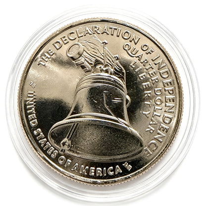 2026 July 4th Privy Mark Declaration of Independence Quarter Semiquincentennial Single Coin