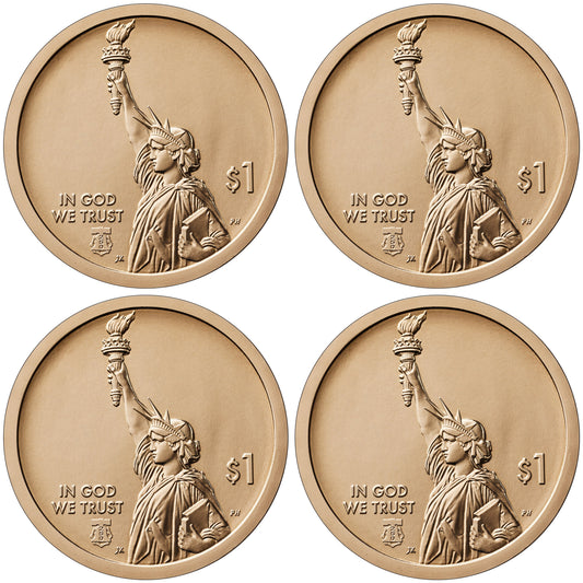 2026 American Innovation $1 Coin - 4 Coin Set D Mint - Brilliant Uncirculated