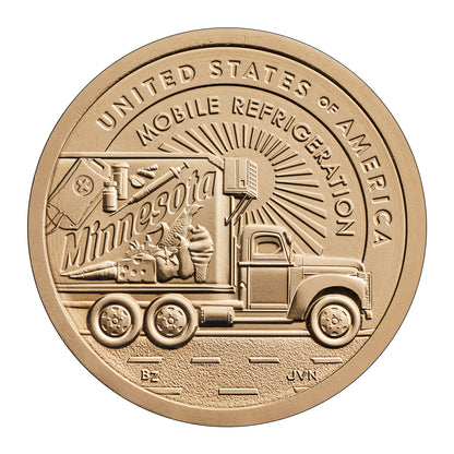 2026 American Innovation - Minnesota - $1 Coin - P and D 2 Coin Set