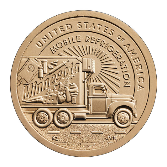 2026 American Innovation - Minnesota - $1 Coin - P and D 2 Coin Set