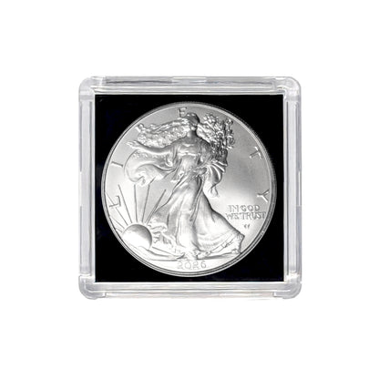 2026 American Silver Eagle BU - .999 Fine Silver - Air-Tite Holder with COA